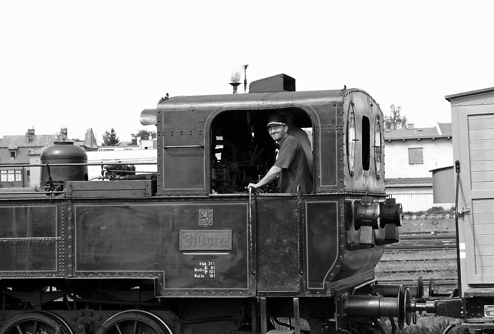 ...i ředitel sekce Cargo vypadá být spokojen. (foto Miloslav Nečas)